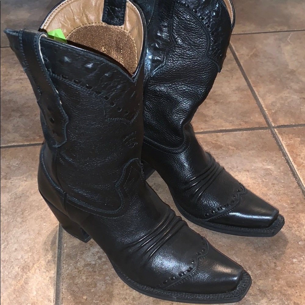 Ariat, Black Dixie Boots